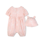 Playsuit and bucket hat set KENZO KIDS 
                    GIRL