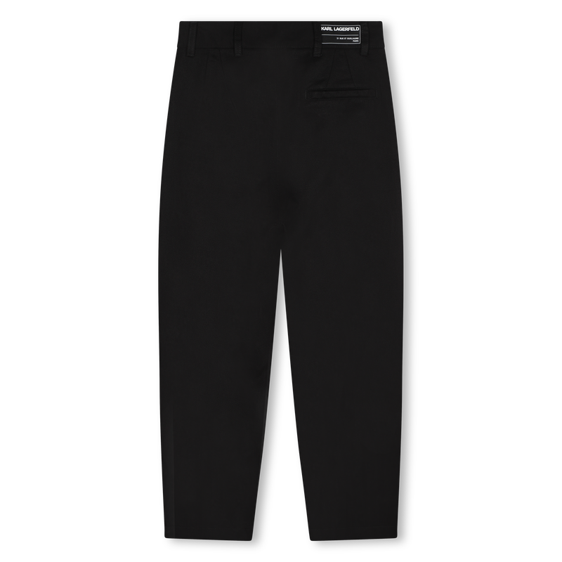 Pleated trousers KARL LAGERFELD KIDS 
                        BOY