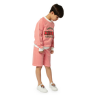 Striped cotton Bermuda shorts KENZO KIDS 
                    BOY