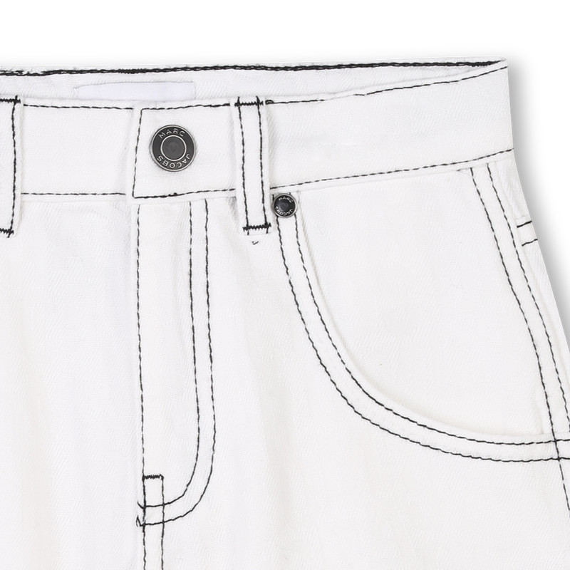 Printed cotton shorts MARC JACOBS 
                        GIRL