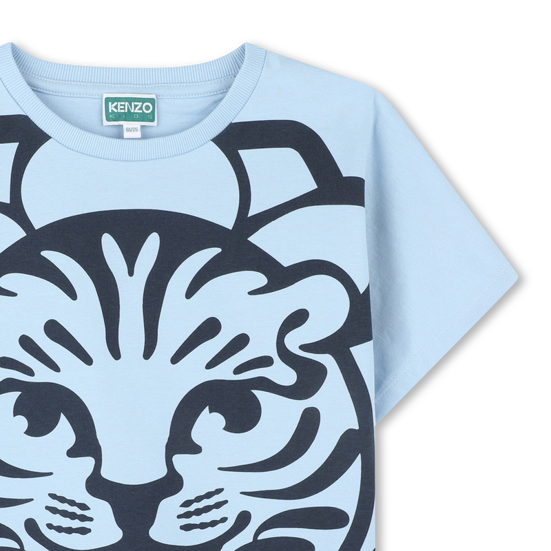 Short-sleeved cotton T-shirt KENZO KIDS 
                        UNISEX