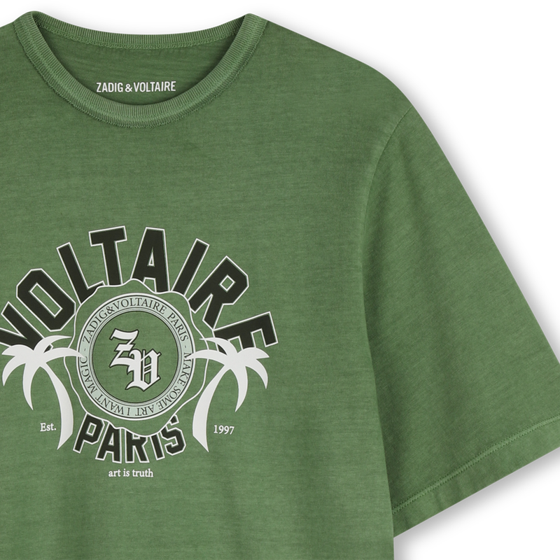 SHORT-SLEEVED T-SHIRT ZADIG & VOLTAIRE 
                        BOY