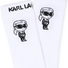 Printed knee high socks KARL LAGERFELD KIDS 
                    UNISEX