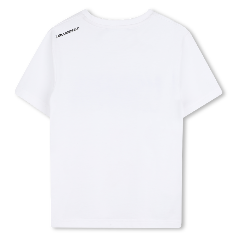 SHORT SLEEVE T-SHIRT KARL LAGERFELD KIDS 
                        BOY