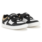 Trainers with hook-and-loop stripes BOSS 
                    BOY