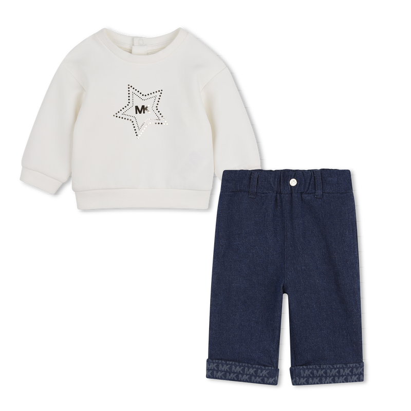 Sweatshirt and pants set MICHAEL KORS 
                        GIRL
