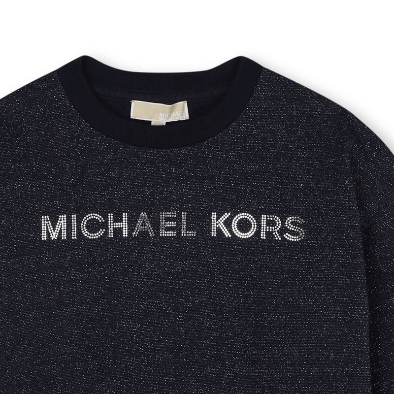 Glittery sweatshirt MICHAEL KORS 
                        GIRL