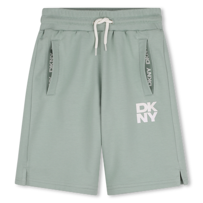 FLEECE BERMUDA SHORTS DKNY BOY
