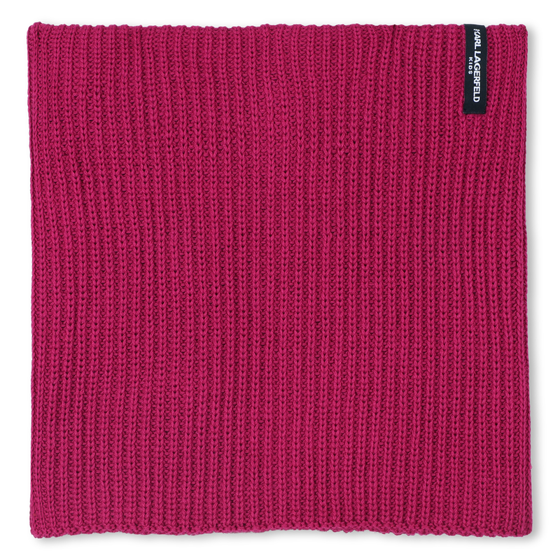 Hat + neck warmer set KARL LAGERFELD KIDS 
                        GIRL