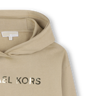 Fleece hooded dress MICHAEL KORS 
                    GIRL
