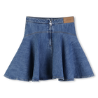 Denim skirt GIVENCHY 
                    GIRL