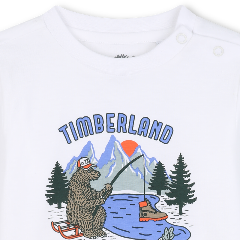 Long-sleeved jersey T-shirt TIMBERLAND 
                        BOY