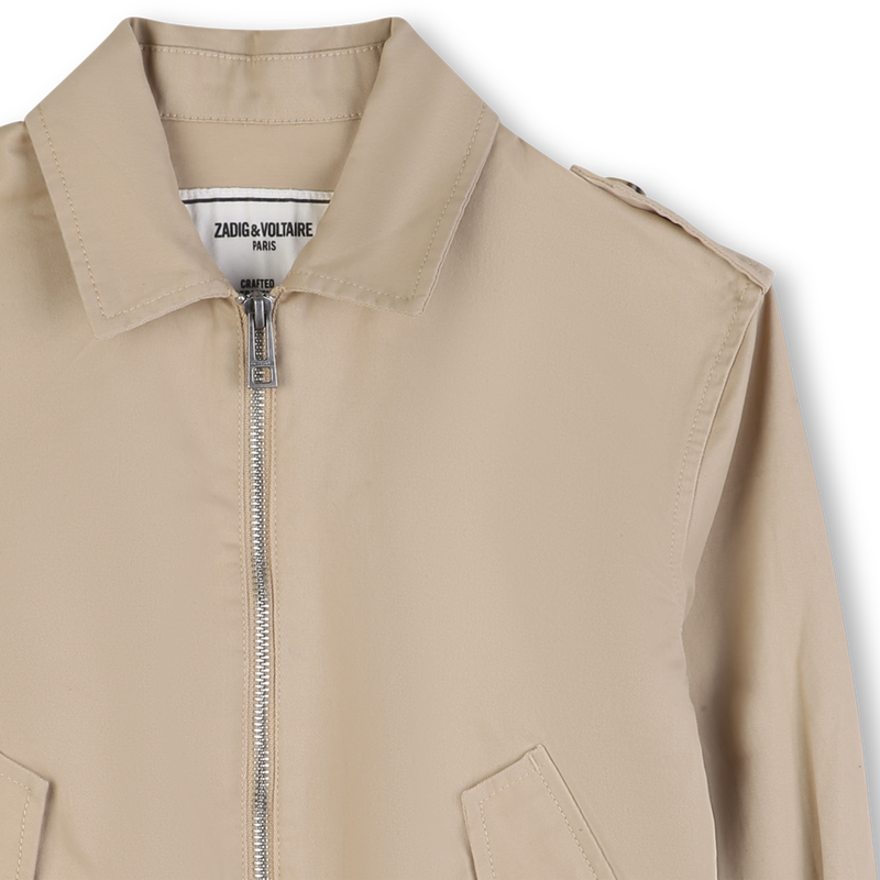 ZIPPED JACKET ZADIG & VOLTAIRE 
                        GIRL
