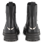 Cowhide leather Chelsea boots ZADIG VOLTAIRE 
                    GIRL