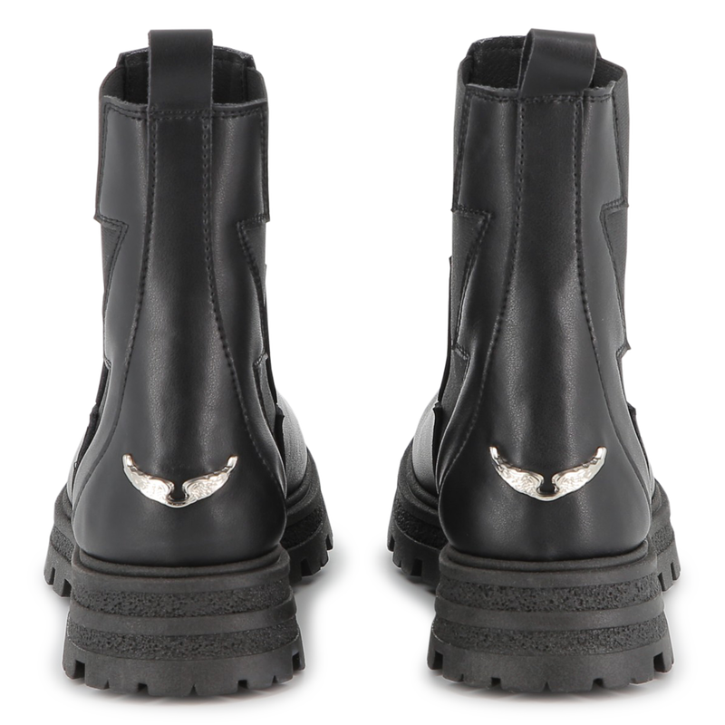 Cowhide leather Chelsea boots ZADIG & VOLTAIRE 
                        GIRL