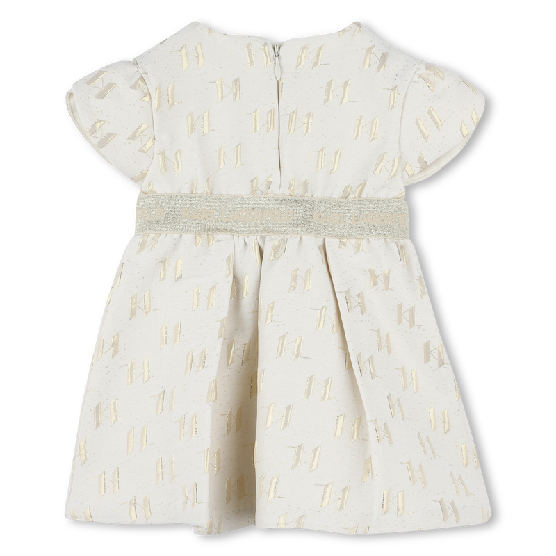 Formal jacquard dress KARL LAGERFELD KIDS 
                        GIRL