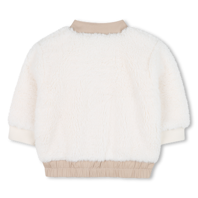 Fleece cardigan with zip-up lining TIMBERLAND BOY