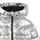 Hooded down jacket KARL LAGERFELD KIDS 
                    GIRL