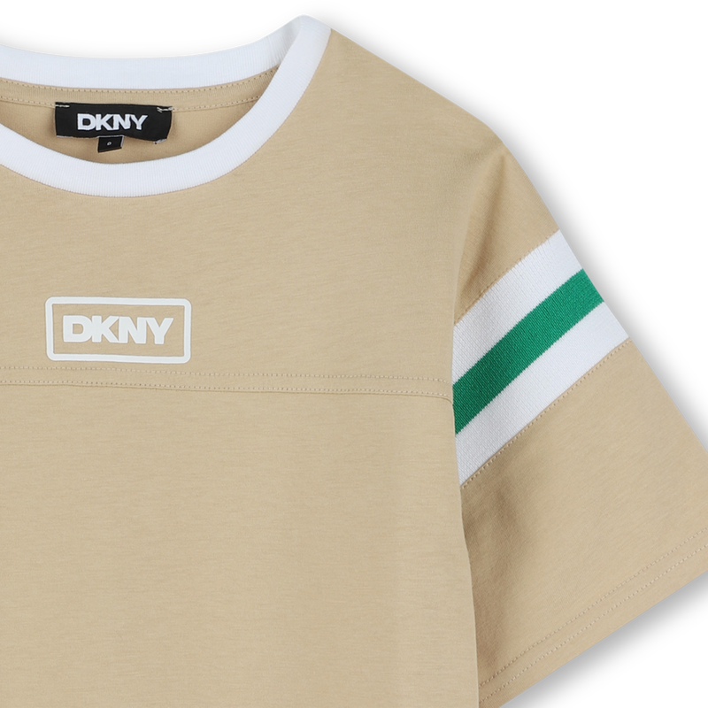 Raised illustration T-shirt DKNY 
                        BOY