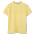 Short-sleeved cotton T-shirt HUGO 
                    BOY