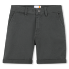Stretch twill Bermuda shorts, GREEN, hi-res