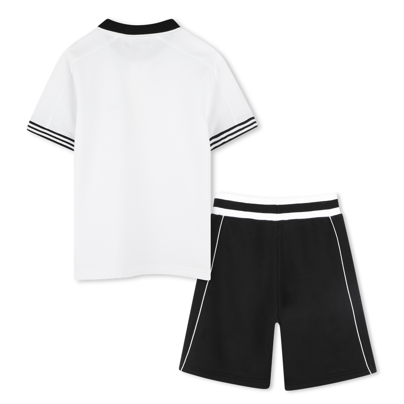 Bermuda shorts and polo shirt DKNY 
                        BOY
