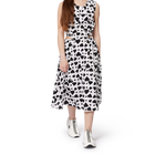 Printed cotton dress DKNY 
                    GIRL