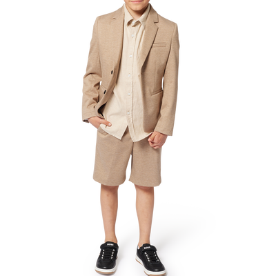 Cotton &amp; linen Bermuda shorts BOSS BOY