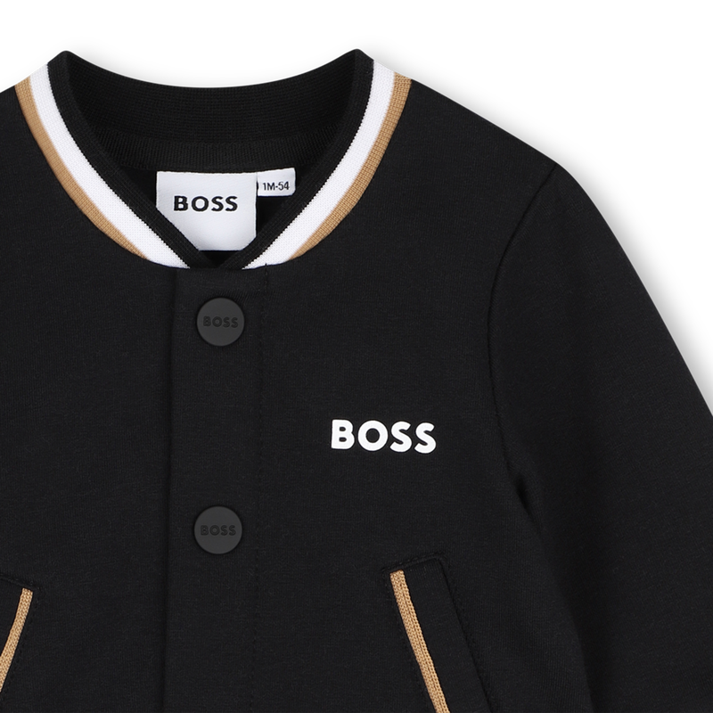 T-SHIRT + TROUSERS + CARDIGAN SET BOSS 
                        BOY