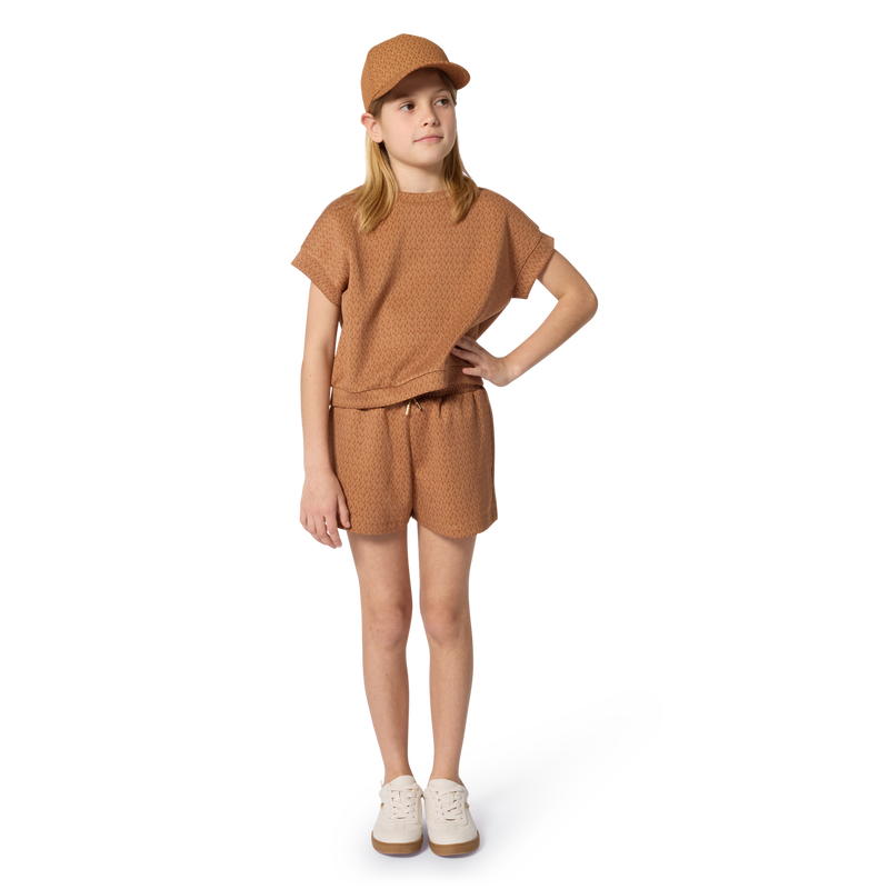 PRINTED SHORT-SLEEVED T-SHIRT MICHAEL KORS 
                        GIRL