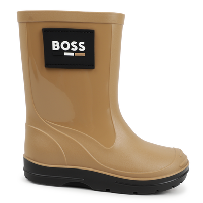 Bi-textured rain boots BOSS BOY