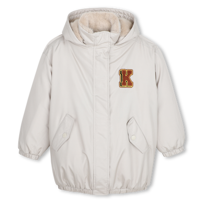 Hooded parka KENZO KIDS GIRL