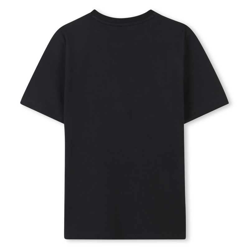 Embroidered cotton T-shirt BOSS 
                        BOY