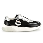 Lace-up trainers with badge KARL LAGERFELD KIDS 
                    GIRL