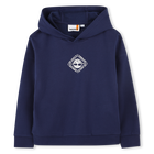 Hooded logo sweatshirt, MEDIEVAL BLUE, hi-res