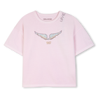 Short sleeve t-shirt, PALE PINK, hi-res