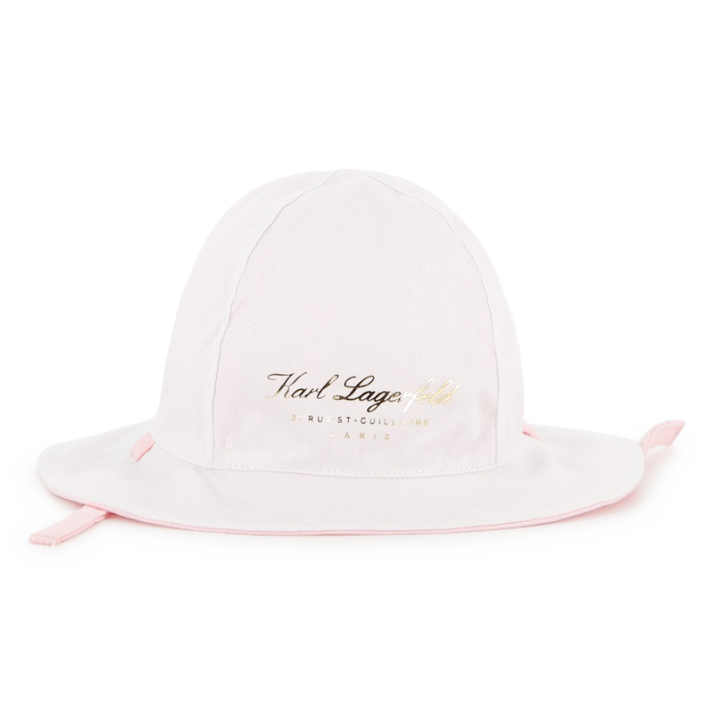REVERSIBLE CAP KARL LAGERFELD KIDS 
                        GIRL