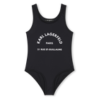One-piece swimsuit KARL LAGERFELD KIDS 
                    GIRL