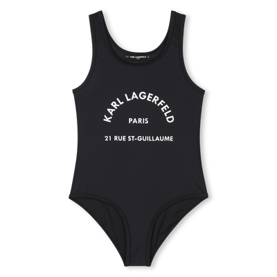One-piece swimsuit KARL LAGERFELD KIDS GIRL