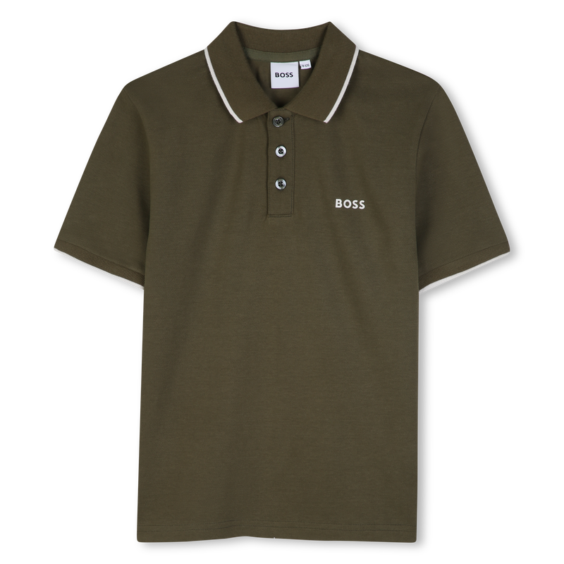 Short-sleeved polo shirt BOSS 
                        BOY