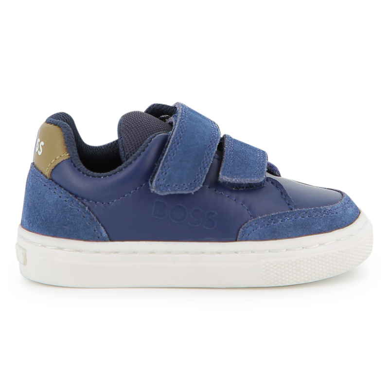 TRAINERS WITH HOOK-AND-LOOP STRIPES BOSS 
                        BOY