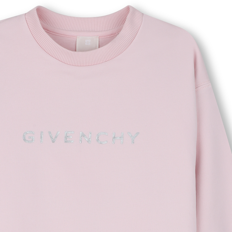 Dress with pleated bottoms and slits GIVENCHY 
                        GIRL