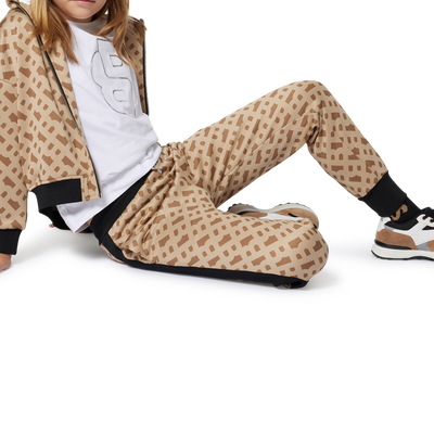 Jacquard Hooded Cardigan BOSS GIRL