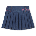 Pleated denim skirt BILLIEBLUSH 
                    GIRL