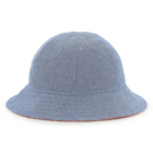 Reversible cotton bucket hat KENZO KIDS 
                    UNISEX