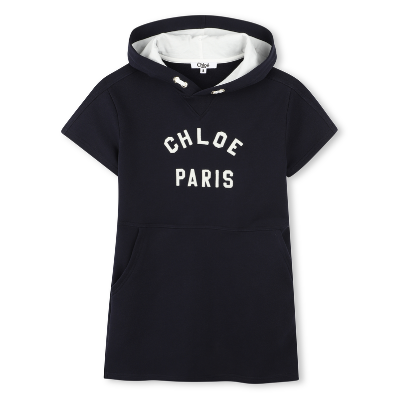 Hooded fleece dress CHLOE 
                        GIRL