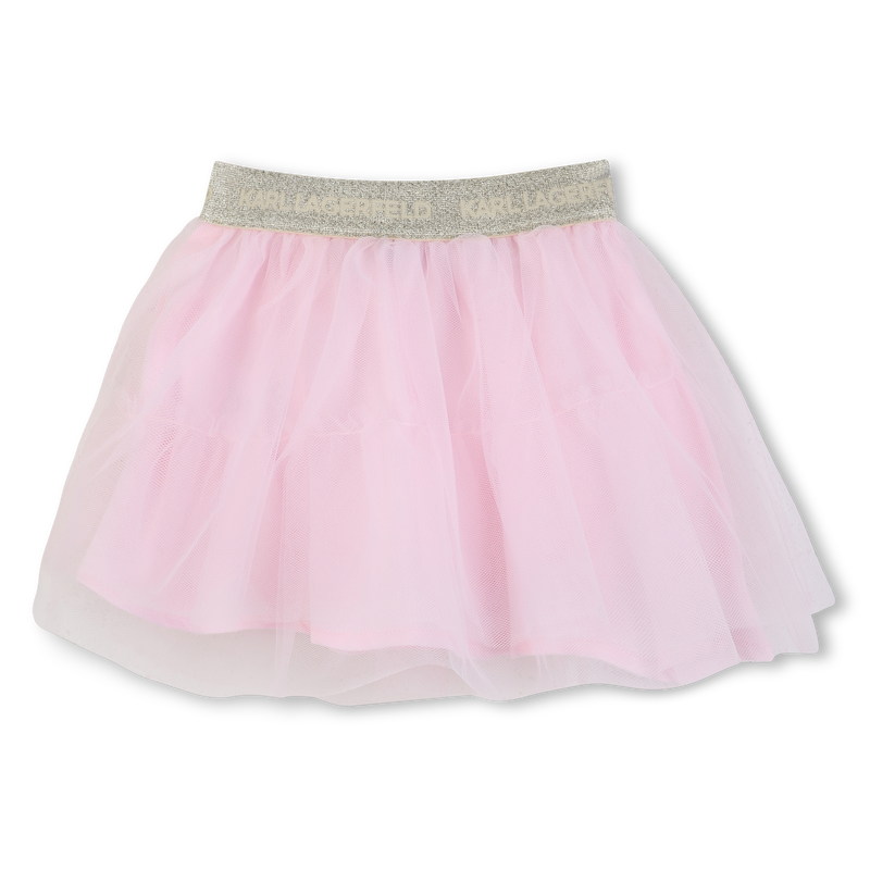 SWEATSHIRT AND SKIRT SET KARL LAGERFELD KIDS 
                        GIRL