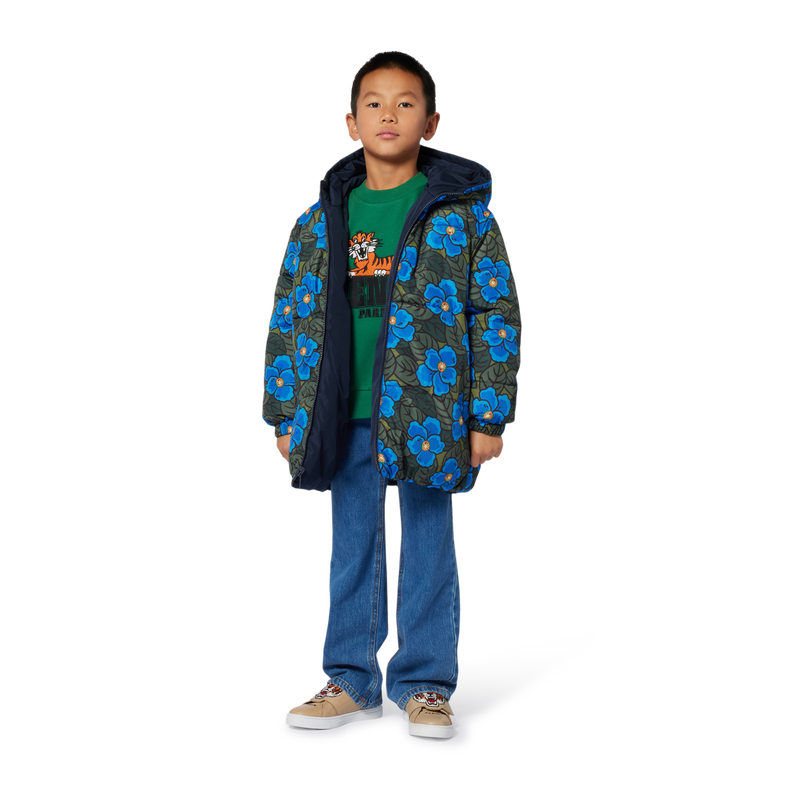 Reversible down jacket KENZO KIDS 
                        BOY