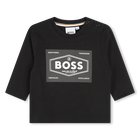 Cotton T-shirt with print BOSS 
                    BOY