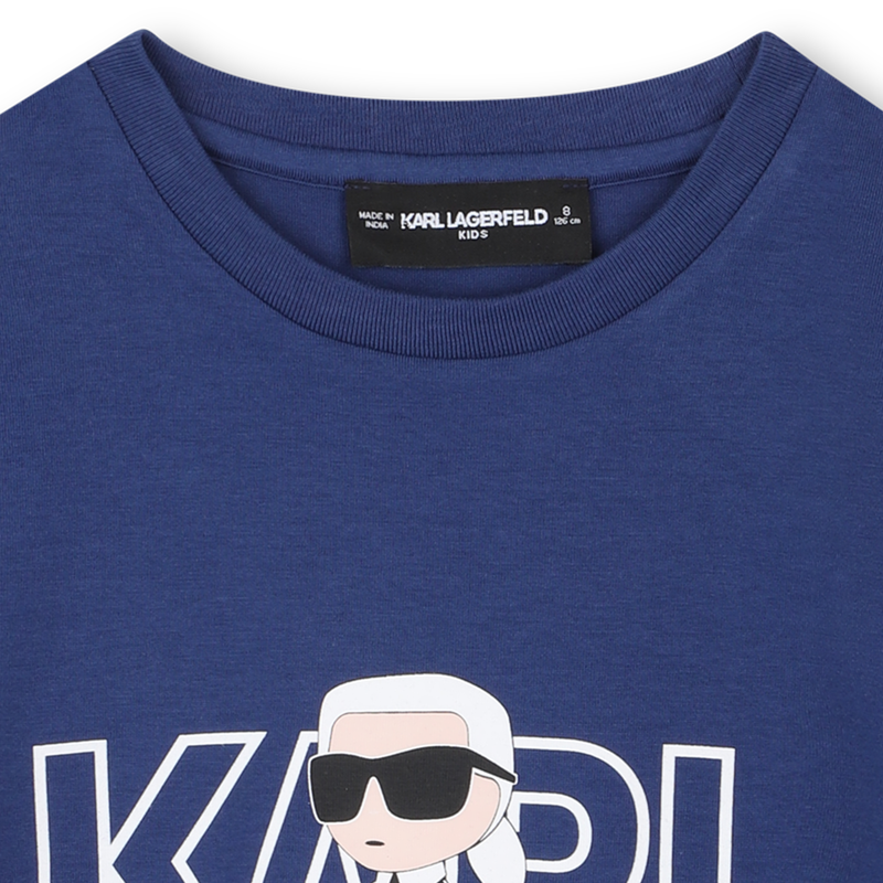 Short-sleeved T-shirt KARL LAGERFELD KIDS 
                        BOY